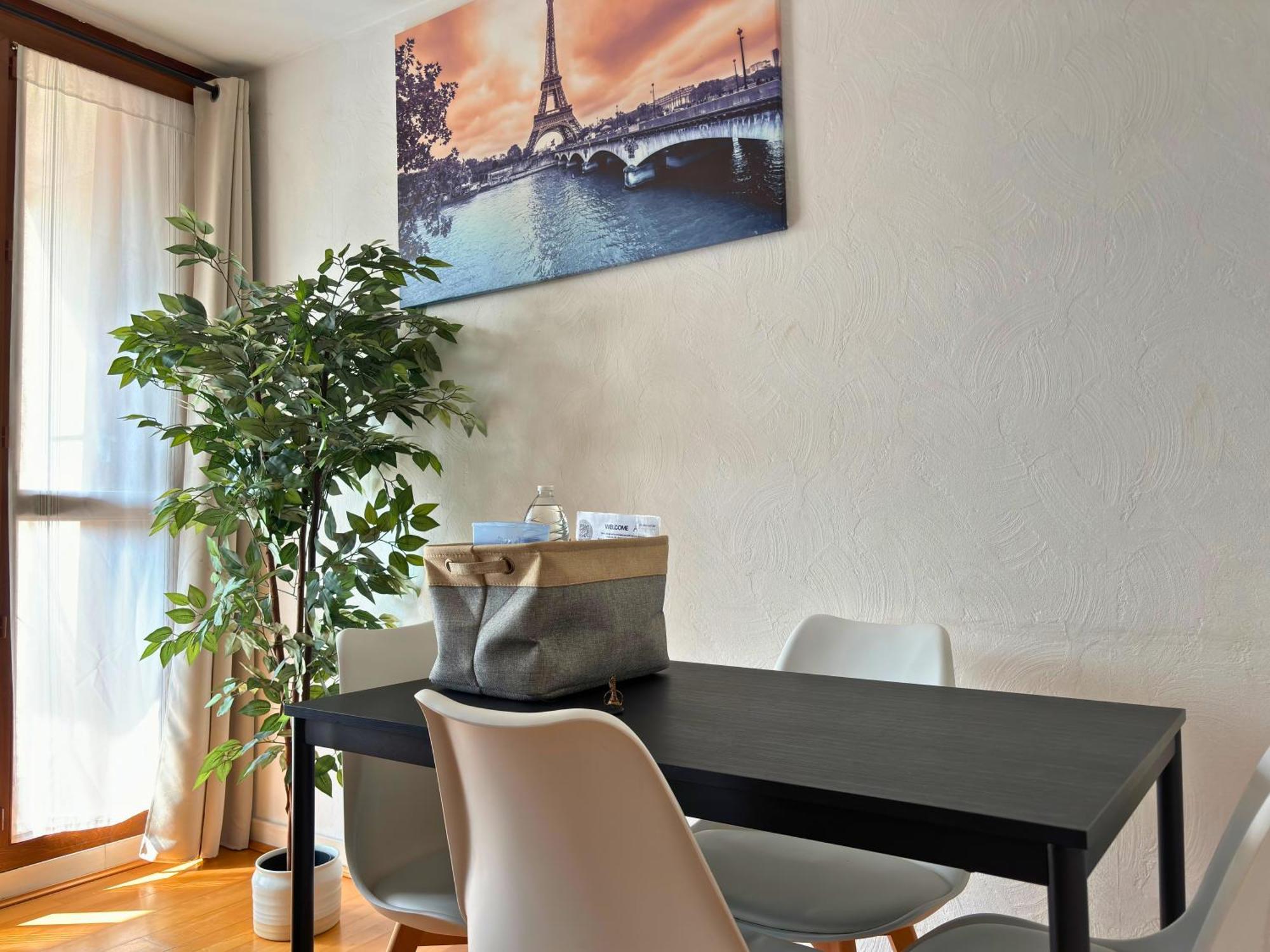 Guyon - Cosy Proche Gare Parking Facile - Balcon #Sirdest Apartman Franconville  Kültér fotó