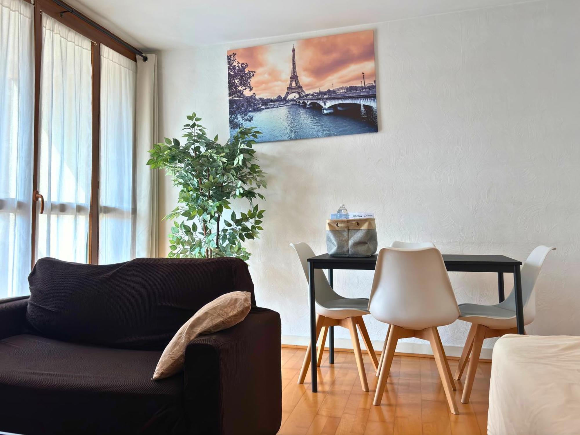 Guyon - Cosy Proche Gare Parking Facile - Balcon #Sirdest Apartman Franconville  Kültér fotó
